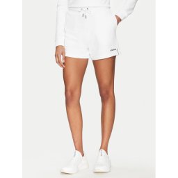 Guess Jeans Спортни шорти W5GD0O K68I4 Бял Relaxed Fit