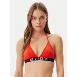 Calvin Klein Swimwear Горнище на бански KW0KW02854 Червен