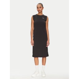 Puma Ежедневна рокля Ess 685643 Черен Slim Fit