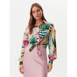 Guess Риза W5GH0IWH9C2 Цветен Classic Fit