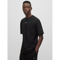 Hugo Тишърт Dapolino 50488330 Черен Relaxed Fit
