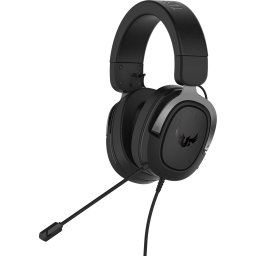 Геймърски слушалки ASUS TUF Gaming H3 Gun Metal 7.1 Virtual surround sound
