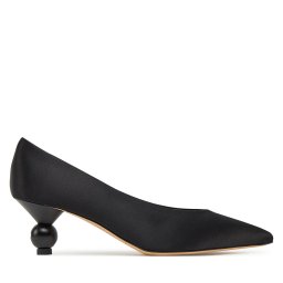 Обувки на ток Weekend Max Mara Renzasatin 2515521055600 Черен