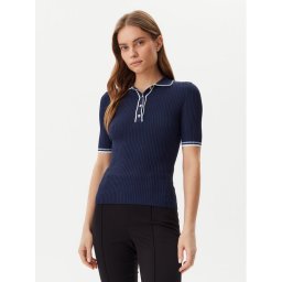 Guess Пуловер W5GR37 Z3L10 Тъмносин Regular Fit