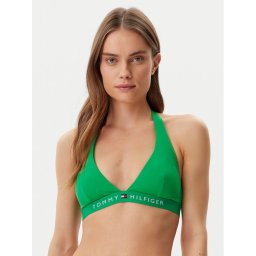 Tommy Hilfiger Горнище на бански UW0UW05813 Зелен