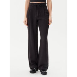 Calvin Klein Jeans Текстилни панталони J20J225339 Черен Straight Fit