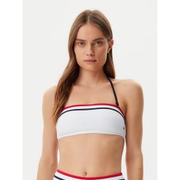 Tommy Hilfiger Горнище на бански UW0UW05873 Бял
