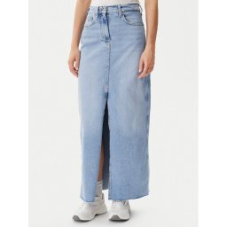 Tommy Jeans Дънкова пола Claire DW0DW20581 Син Regular Fit