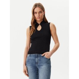 Guess Пуловер W5GR10 Z3L10 Черен Regular Fit