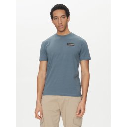Napapijri Тишърт Iaato NP0A4HFZ Син Regular Fit