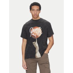 Puma Тишърт Dylan Exhibit 630475 Черен Regular Fit