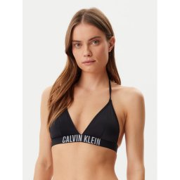 Calvin Klein Swimwear Горнище на бански KW0KW02854 Черен