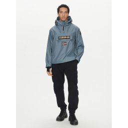 Napapijri Анорак Rainforest Next Sum NP0A4ILW Син Loose Fit
