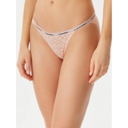 Calvin Klein Underwear Класически дамски бикини 000QD5213E Розов