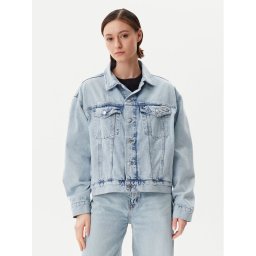 Calvin Klein Jeans Дънково яке J20J225186 Син Boxy Fit