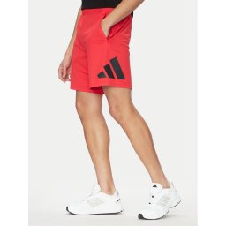 adidas Спортни шорти Train Essentials Logo Training JD4879 Червен Regular Fit