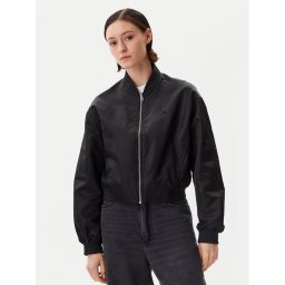 Calvin Klein Jeans Яке бомбър Hero LV047B528G Черен Relaxed Fit