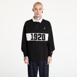 Тениска New Era Drop Shoulder Rugby Shirt UNISEX Black M