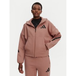 adidas Суитшърт Z.N.E. JC5394 Розов Loose Fit