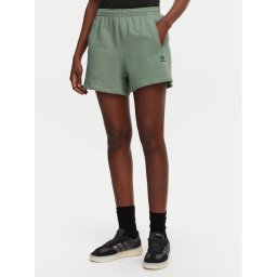 adidas Спортни шорти Essentials JJ3463 Зелен Loose Fit
