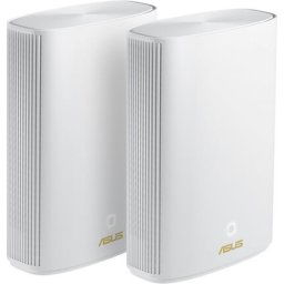 ASUS ZenWiFi AX Hybrid XP4 Mesh AX1800 Dual Band WiFi 6 with AV1300 HomePlug AV2 MIMO White 1-pack