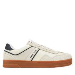 Сникърси Tommy Jeans The Greenwich Mix Media EM0EM01606 Бежов