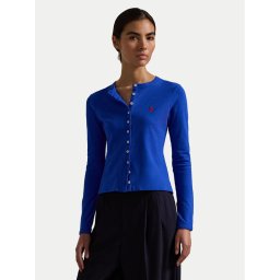 Polo Ralph Lauren Кардиган 211941175007 Син Slim Fit