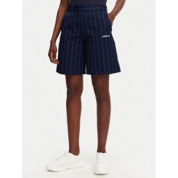 adidas Бермуди Pinstripe JC7683 Тъмносин Loose Fit