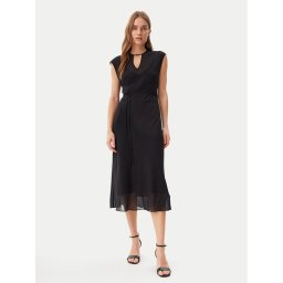 Calvin Klein Коктейлна рокля K20K208366 Черен Regular Fit