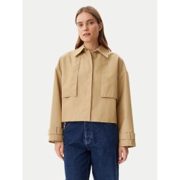 Calvin Klein Преходно яке K20K208379 Бежов Relaxed Fit