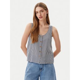Vero Moda топ Bumpy 10325830 Тъмносин Standard Fit