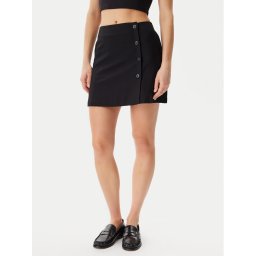 Calvin Klein Jeans Мини пола J20J225328 Черен Regular Fit