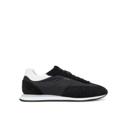 Calvin Klein Сникърси Runner Lace Up - Nylon Mix HW0HW02395 Черен