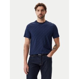 Tommy Hilfiger Тишърт Monogram MW0MW39251 Тъмносин Regular Fit