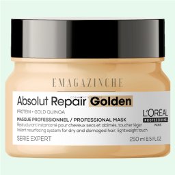 L'Oreal Professionnel Златна маска за интензивно възстановяване на увредената коса 250 мл. Absolut Repair Golden mask