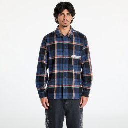Риза RIPNDIP Robo Button Up Flannel Shirt Navy S