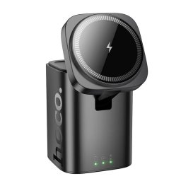 Безжично зарядно HOCO 3в1 съвместимо с APPLE Watch 65W CQ20A Black