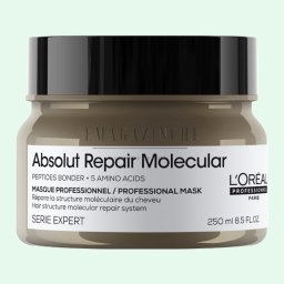 L’Oréal Professionnel Концентрирана маска за молекулярно възстановяване на увредена коса с изплакване 250 мл Serie Expert Absolut Repair Molecular mask