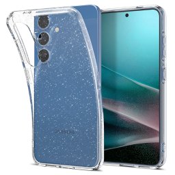 Гръб Spigen за Samsung Galaxy S25 Plus, Liquid Crystal, Glitter, Прозрачен
