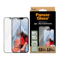 Стъклен протектор PanzerGlass за Apple iPhone 17E, iPhone 16E, 14,13,13 Pro, UWF, Прозрачен
