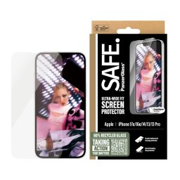 Стъклен протектор Safe за Apple iPhone 17E, iPhone 16E, 14, 13,13 Pro, UWF, Прозрачен