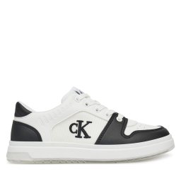Сникърси Calvin Klein Jeans Low Cut Lace-Up Sneaker V3X9-82093-1697 S Бял