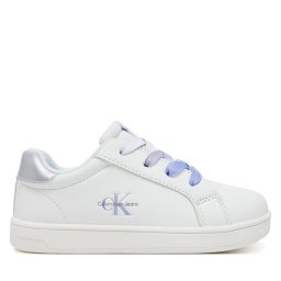 Сникърси Calvin Klein Jeans Low Cut Lace-Up Sneaker V1A9-82009-1355 M Бял