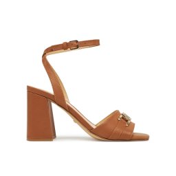 Guess Сандали FLJGRT LEA03 Кафяв