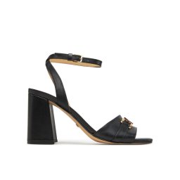 Guess Сандали FLJGRT LEA03 Черен