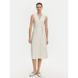Calvin Klein Лятна рокля K20K208424 Бежов Regular Fit