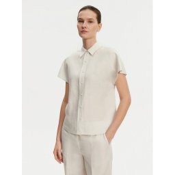 Calvin Klein Риза K20K208322 Бежов Regular Fit