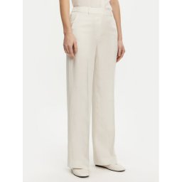 Calvin Klein Панталони тип палацо K20K208381 Бежов Wide Leg