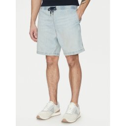 Guess Jeans Дънкови шорти M5GD35 D5M51 Светлосиньо Regular Fit