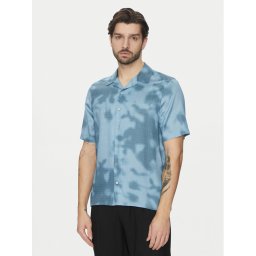 Calvin Klein Риза K10K114190 Син Regular Fit